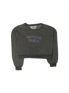 T2Love Girls Gray Sweatshirt 8 - Picture 1 of 2