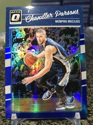 2016-17 Panini Donruss Optic #31 Chandler Parsons Raro Azul Prizm SSP/49!!! Foto 1 de 2