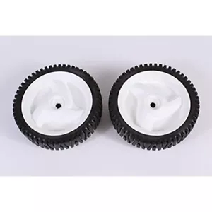 2 Front Wheel Set For Craftsman Self-Propelled Mower 675 Series Briggs Engine - Picture 1 of 4