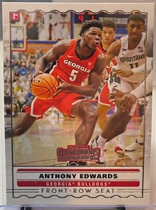 2020-21 Contenders Draft Picks Anthony Edwards #SS-2 Front Row Seat Rookie Card