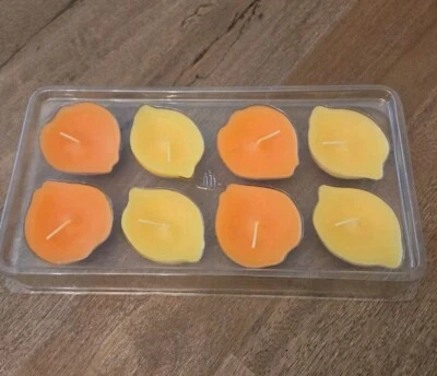 Juego de velas flotantes PartyLite Fruit Punch, F11456 - 8 velas en forma de fruta Foto 1 de 4