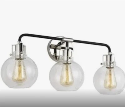 Generation Lighting VS24403PN/TXB, 24 Inch Bath Vanity Light in Textured Black - Image 1 of 2