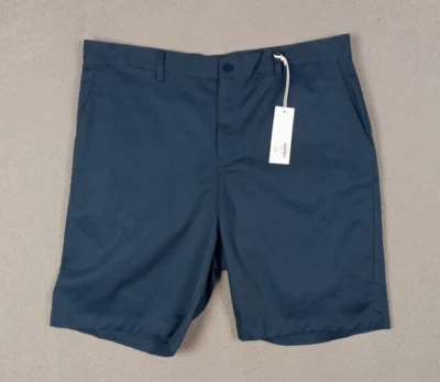 Pantalones Cortos Chinos Five Four Los Angeles Cheshire Talla 40 Clásicos Azul Marino Nuevos con Etiquetas Foto 1 de 4