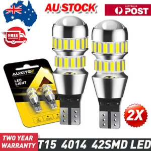AUXITO 2X 921 T15 LED Reverse Light Backup Bulb for Camry Toyota 1997-2020 White - Picture 1 of 9