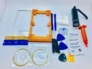 iPhone 6 Front Scheibe Reparatur Set Weiß, Loca Glue, Display, UV Taschenlampe - Bild 1 von 1