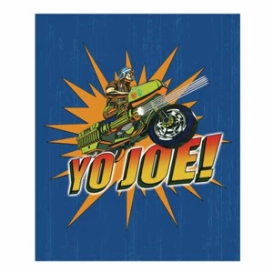 G.I. Joe Adventure Team-Yo Joe- Multi Panel 36" Cotton Fabric by the Panel - Picture 1 of 1