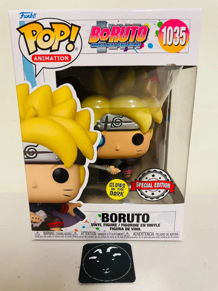 🔒Naruto Next Generations - Boruto Glow US Exclusive Pop! Vinyl 1035 - Изображение 1 из 1