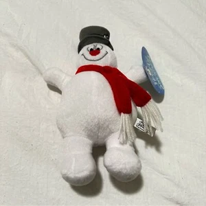 Peluche Frosty il pupazzo di neve 9" nuovo con etichetta - Foto 1 di 6