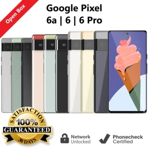 Google Pixel 6 | 6a | 6 Pro - 128 GB (Unlocked) Smartphone - All Colors - Picture 1 of 4