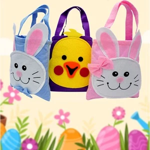 30cm Easter Bags with Handle Non-Woven Tote Bags for Kids Goodie Bags Treat Bags - Picture 1 of 47