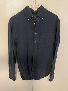 Gitman Bros Vintage Blue  Cotton  Button Front Shirt Size small - Picture 1 of 11