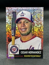 CESAR HERNANDEZ  2022 Topps Chrome Platinum - Rose Gold Mini Diamonds /75