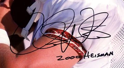 Foto firmada/inscrita por Chris Weinke 8x10 estado de Florida 2000 Heisman PSA/DNA 188089 Foto 1 de 2
