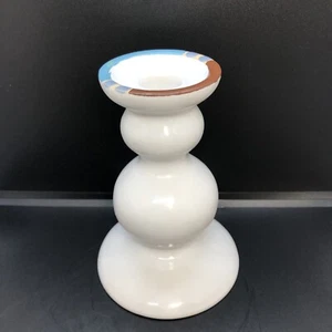 Dansk Mesa White Sand Candle Stick Holder pottery Single - Picture 1 of 10