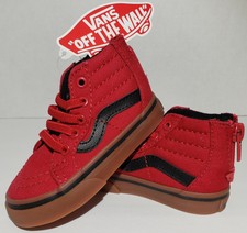 zapatos vans classica rojas