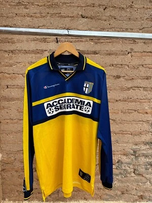 PARMA CALCIO 1999 JERSEY , VINTAGE SHIRT , ITALAIAN CALCIO 1999 , PARMA CLUB - Image 1 of 4