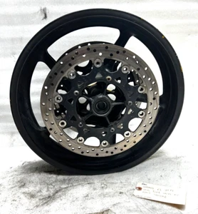 YAMAHA R1 2009-2014 OEM FRONT WHEEL WITH ROTERS STRAIGHT - Picture 1 of 3