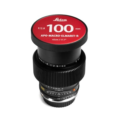 Duclos Cine-Mod Leica R 100mm F2.8 APO-MACRO-ELMARIT-R 11352-ROM Canon EF/EOS - Image 1 of 4