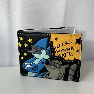 Regular Show Mens Wallet Cartoon Network Mordecai And Rigby - Picture 1 of 4