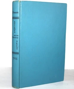Solomon and The Queen Of Sheba by Czenzi Ormonde (Hardcover 1954) - Picture 1 of 16
