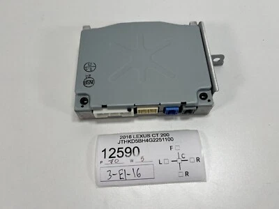 2014-2017 LEXUS CT200h TRANSCEPTOR TELEMÁTICO MÓDULO DE CONTROL INFORMÁTICO OEM Foto 1 de 4