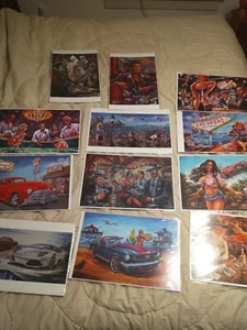 Art By Dano Lot Of 12 Gloss Prints. 11 X 17 and 17x 11. All Are New In Plastic - Picture 1 of 24