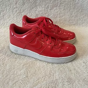 Nike Air Force 1 LV8 UV Low GS 'Siren Red' AO2287-600 scarpe casual da ragazza taglia 6,5 anni - Foto 1 di 8
