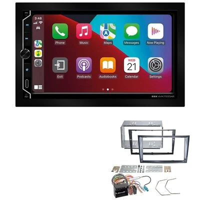 Wifi Apple CarPlay Android Autoradio für Opel Corsa D stealth black ohne Canbus - Bild 1 von 4