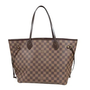 LOUIS VUITTON Tote Bag N51105 Damier canvas Damier Neverfull MM used - Picture 1 of 11
