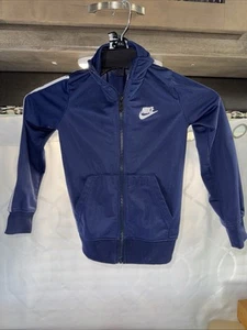 Kids Nike Track Jacket Small P CH Navy.  Zip - Picture 1 of 9