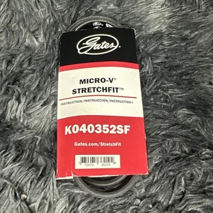 Serpentine Belt-Premium OE Stretch Fit Micro-V Belt Gates K040352SF - Bild 1 von 1