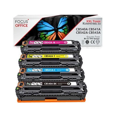 4x XXL Toner für HP Color LaserJet CP1215 CP1515N CP1217 CM1312MFP CP1210 CP1213 - Bild 1 von 4