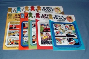 DICK TRACY, (10) VOLUME COMIC BOOK LOT - NO. 21 THRU 30 - 1987/8 - USED COND. - Picture 1 of 4