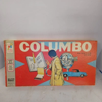 Vintage 1974 Columbo Detective Board Game Milton Bradley - Image 1 of 4