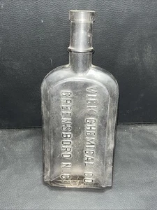 Vintage Vick Chemical Co. Greensboro N.C. Bottle - Rare ! - Picture 1 of 8