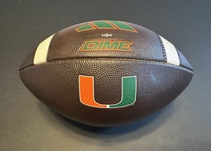 Miami Hurricanes Adidas Dime Football-Prepped - Picture 1 of 6