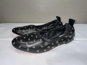 AGL Milly Ring Black Leather Ballerinas Damen EUR 41 / US 11 Schuhe NEU - Bild 1 von 14