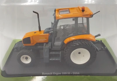 HACHETTE 1/43 2004 RENAULT ERGOS 100 H  TRACTOR ORANGE & GREY NEW IN PACK - Image 1 of 4