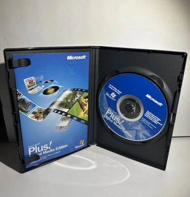 Microsoft Plus! Digital Media Edition for Windows XP NEW W/ Product KEY - Image 1 of 4