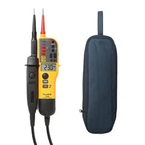 Fluke T130 Two Pole Voltage & Continuity Tester + Calibration/Case Option - Picture 1 of 6