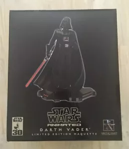 Star Wars Gentle Giant Animated Darth Vader Limited Edition Maquette Statue MISB - Picture 1 of 10