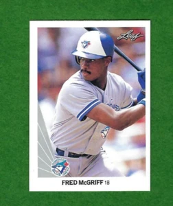 1990 Leaf Fred McGriff Toronto Blue Jays #132 - Foto 1 di 1