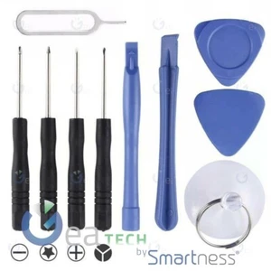KIT RIPARAZIONE SMONTAGGIO LCD DISPLAY SMARTPHONE SET CACCIAVITI T3 + VENTOSA - Zdjęcie 1 z 1