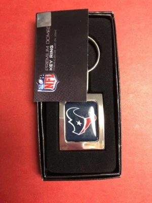 NFL Wincraft Sport Inc. Houston Texans Premium Domed Key Ring  NIB - Image 1 of 3