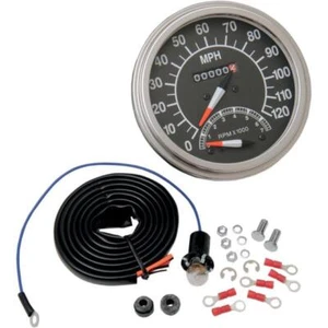 Drag Specialties 5in. Dash Mount 2:1 Speedometer DS-243870 - Picture 1 of 1