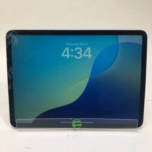 Broken WiFi Only Apple iPad Pro 11" 2nd Gen 256GB 18.4 MXDC2LL/A-Cracked - Picture 1 of 7