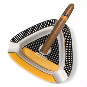 Ceramic Cigarette Cigar Ashtray Household Hold 3 Tobacco Gadgets Table Decor - Picture 1 of 7