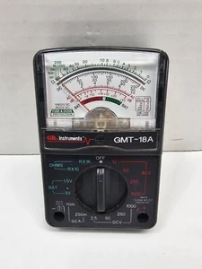GB Electrical GMT-18A Compact 18 Range Analog Tester - Picture 1 of 2