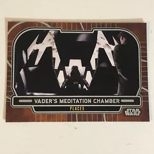 Star Wars Galactic Files Vintage Trading Card #663 Vader’s Meditation Chamber - Bild 1 von 2