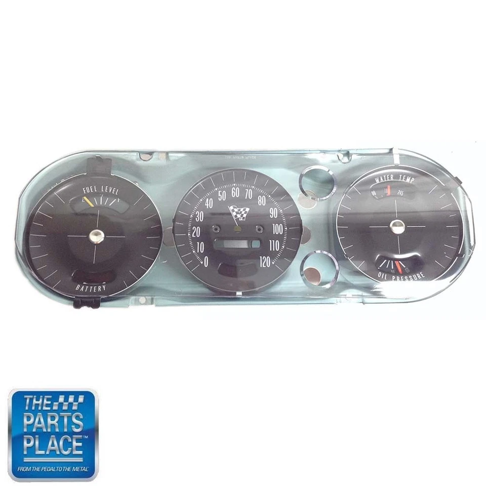 1965 GTO Lemans Rally Gauge Cluster For Hood Tach Cars - Изображение 1 из 1